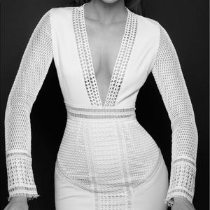 JLux Label Mesh Dress